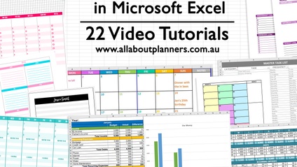Product image for How to Make Printables in Microsoft Excel