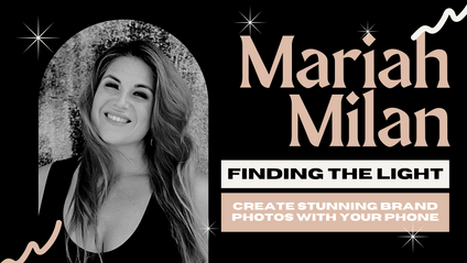 Product image for Masterclass: Finding the light: Create Stunning Brand Photos with your Phone