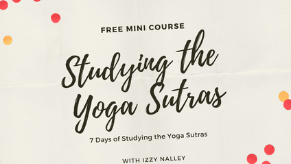 Product image for Studying The Yoga Sutras Mini Course