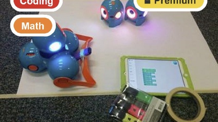 Product image for Dash & Dot: The Robot Games (Gr. 3-6)