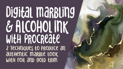 Product image for PRO 006 - Digital Alcohol Ink in Procreate