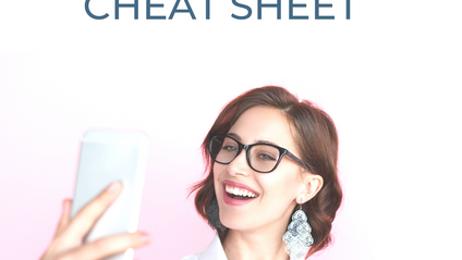 Product image for Instagram Stories Cheat Sheet