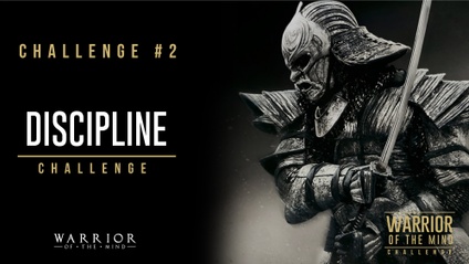 Product image for WARRIOR OF THE MIND CHALLENGE #2 - DISCIPLINE CHALLENGE