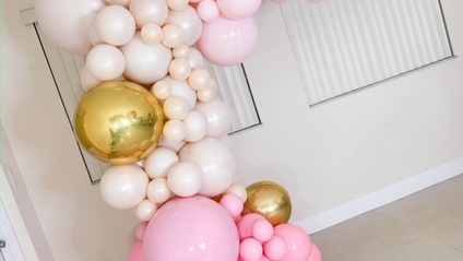 Product image for Curso Medio Arco de Globos en estructura