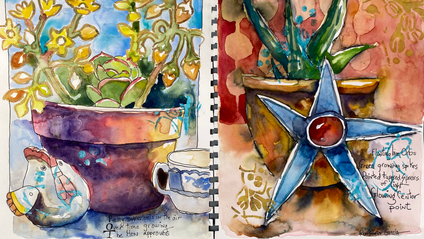 Product image for Poetic Watercolor Journaling with Helen Shafer Garcia