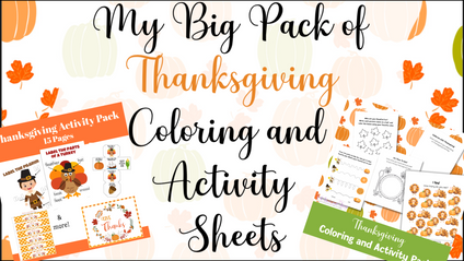 Product image for Thanksgiving Printable Set
