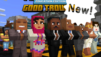 Product image for Minecraft: Lessons in Good Trouble