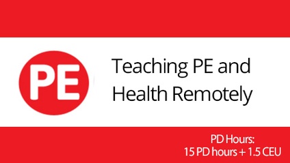 Product image for Teaching Physical Education and Health Remotely