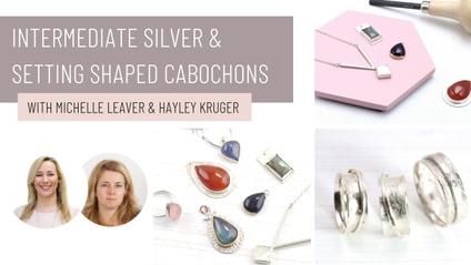 Product image for Intermediate Silver and Setting Shaped Cabochons