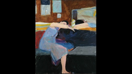 Product image for Paint-A-Long - Recreation of "Sleeping Woman" by Diebenkorn with master artist Cheryl Kline