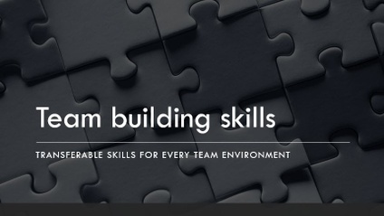 Product image for Team building skills