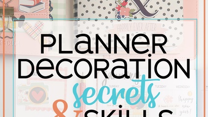 Product image for PLANNER DECORATION SECRETS & SKILLS
