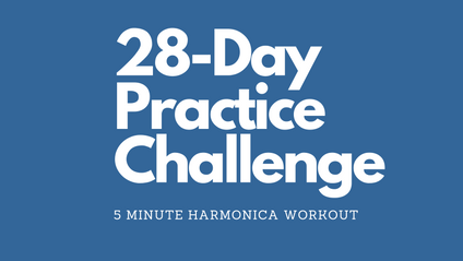Product image for 28-Day Harmonica Practice Challenge