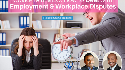 Product image for (English) Covid-19 & MCO: How to Deal with Employment & Workplace Disputes by Balan Nair & Alliff Benjamin - (Thomas Philip Advocates & Solicitors)
