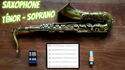 Product image for Ma Méthode Complète Pour Bien Débuter le Saxophone Étape par Étape - Ténor (Bb)