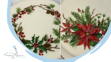 Product image for Floral Christmas Class ( 2 projects)