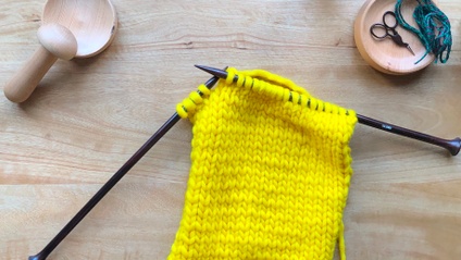 Product image for Introduction to Knitting for Absolute Beginners（完全新手棒針入門課程簡介）