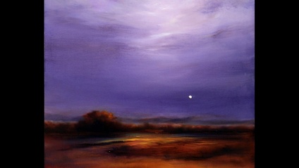 Product image for Paint-A-Long - Recreation of Luna by Cheryl Kline: Demonstration in Acrylic