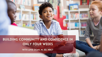 Product image for Building Community and Confidence in the Classroom
