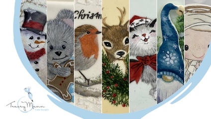 Product image for Christmas Cake Painting Course