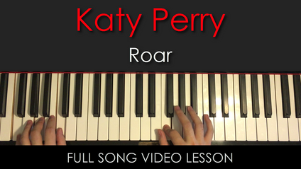 Product image for Katy Perry | Roar | Full Song Video Lesson