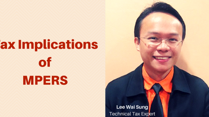 Product image for (English) Tax Implications of MPERS by Adrian Yeo Chartered Accountants