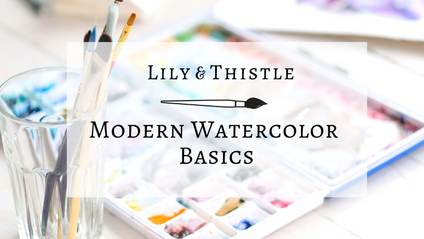 Product image for Modern Watercolor Basics