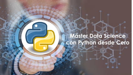 Product image for ✓ Máster Data Science con Python desde Cero