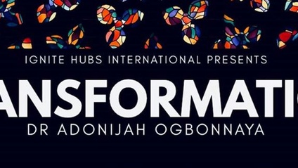 Product image for Transformation conference (2018) with Dr Adonijah Ogbonnaya