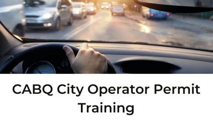 Product image for CABQ Defensive Drivers Training for City Operators Permit 2024-2025