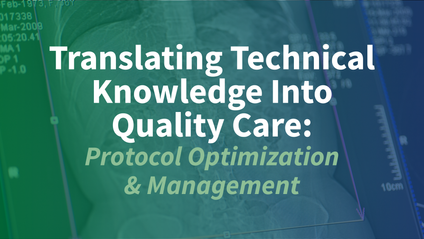 Product image for Translating Technical Knowledge Into Quality Care: Protocol Optimization & Management