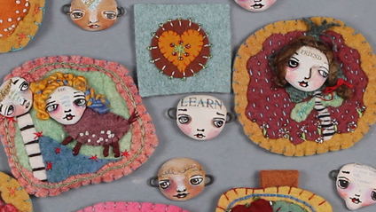 Product image for Tiny Stitchy Scenes with Sunny Carvalho