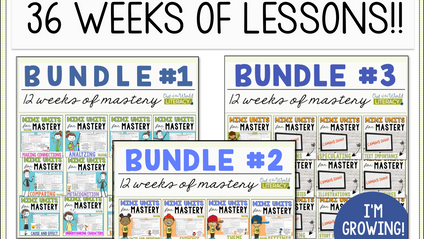 Product image for Mini Unit for Mastery MEGA Bundle