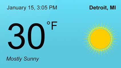 Product image for Create a Weather Forecast App with Android SDK