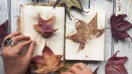Product image for Simple Book Making & Eco-Printing on Paper
