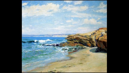 Product image for Paint-A-Long - Recreation of La Jolla Beach by Guy Rose