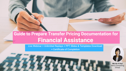 Product image for (English) Guide to Prepare Transfer Pricing Documentation for Financial Assistance by Ho Yi Hui (Hanz Consulting Group)