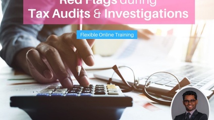 Product image for (English) Red Flags during Tax Audits & Investigations by Renganathan Kannan (Partner of Tratax)