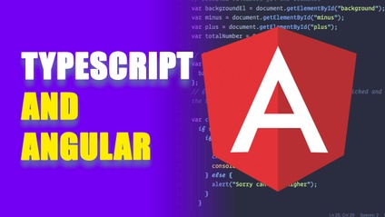 Product image for Typescript and Angular Crash Course