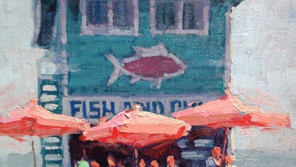 Product image for Island Cafe Paint Along