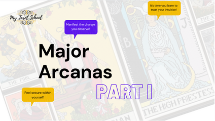 Product image for Tarot Course Part I: Major Arcanas