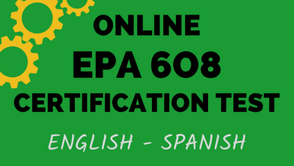 Product image for Online Universal EPA 608 Certification Test