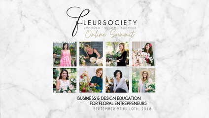 Product image for Fleursociety Online Summit for Floral Designers FALL 2018 - REPLAYS