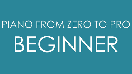 Product image for Piano From Zero To Pro - Beginner Essentials To Play Piano