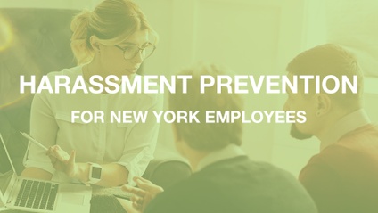 Product image for Harassment Prevention for New York Employees