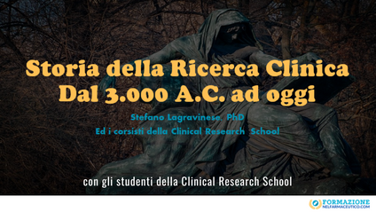 Product image for La storia della ricerca clinica