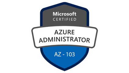 Product image for AZ-103: Microsoft Azure Administrator