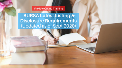 Product image for (English) BURSA Latest Listing & Disclosure Requirements (Updated as of Aug 2020) by Mah Li Chen (MAICSA Chartered Secretary)