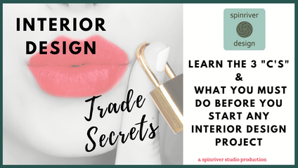 Product image for Interior Design Trade Secrets Learn the 3C's You Must Do Before Starting Any Project
