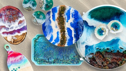 Product image for Corso Online Ocean Art - Resina